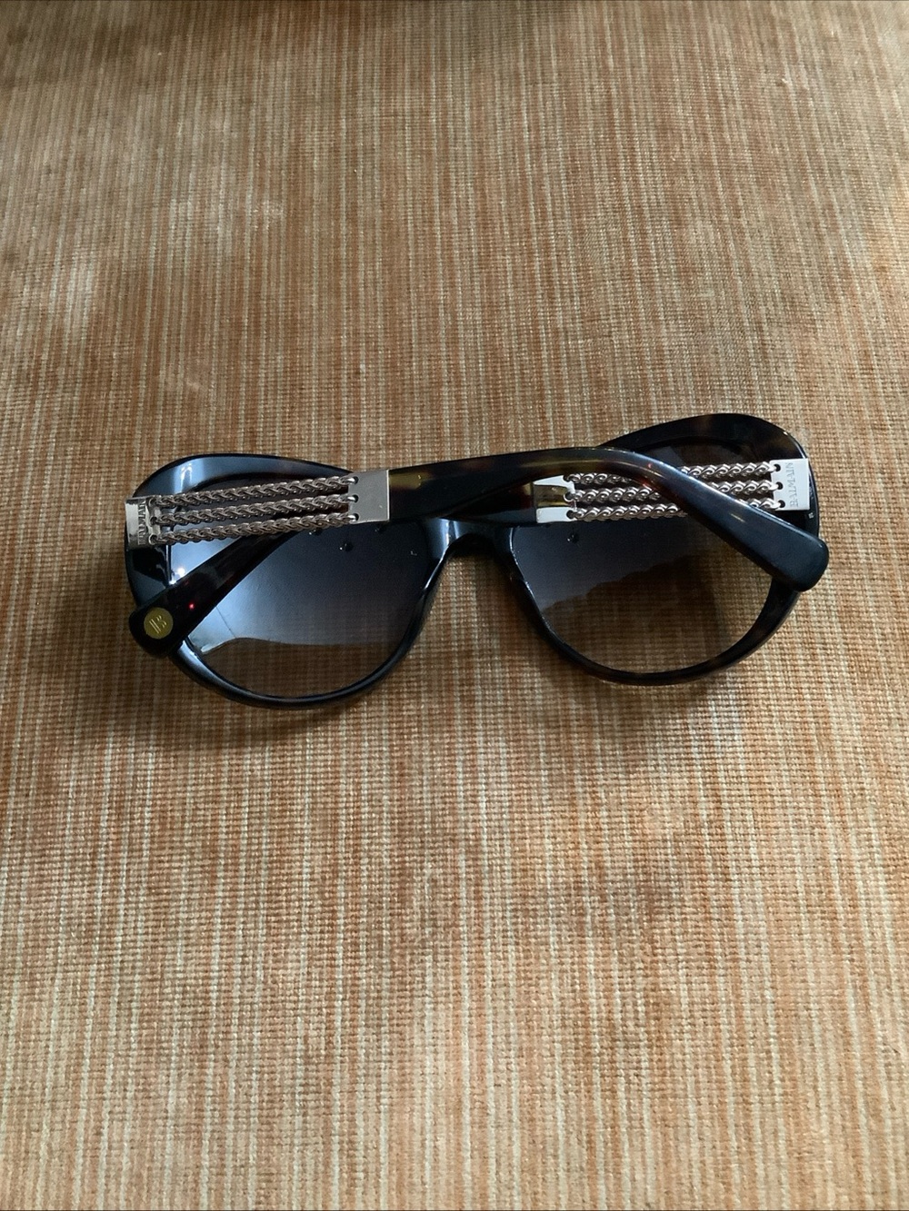 BALMAIN BL2066 02 DARK BROWN TORTOISE Women's SUNGLASSES 56-18-140 - Picture 2 of 12